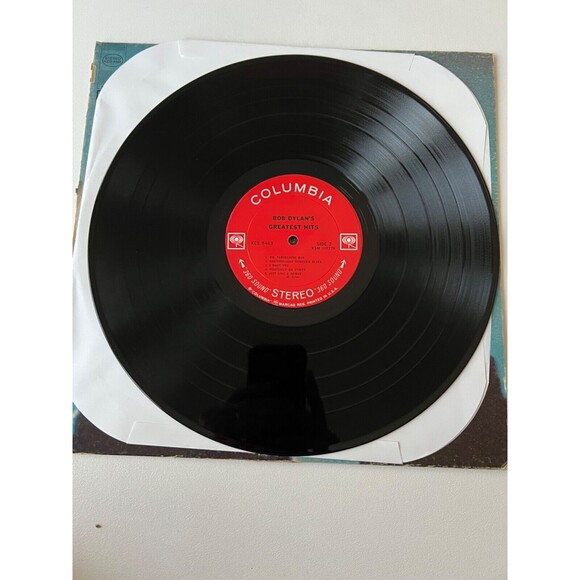 Bob Dylan's Greatest Hits Columbia 2 Eye KCS 9463 EX Cleaned Split Spine - Picture 6 of 7